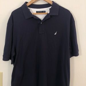 Nautica Navy Blue Polo NWT